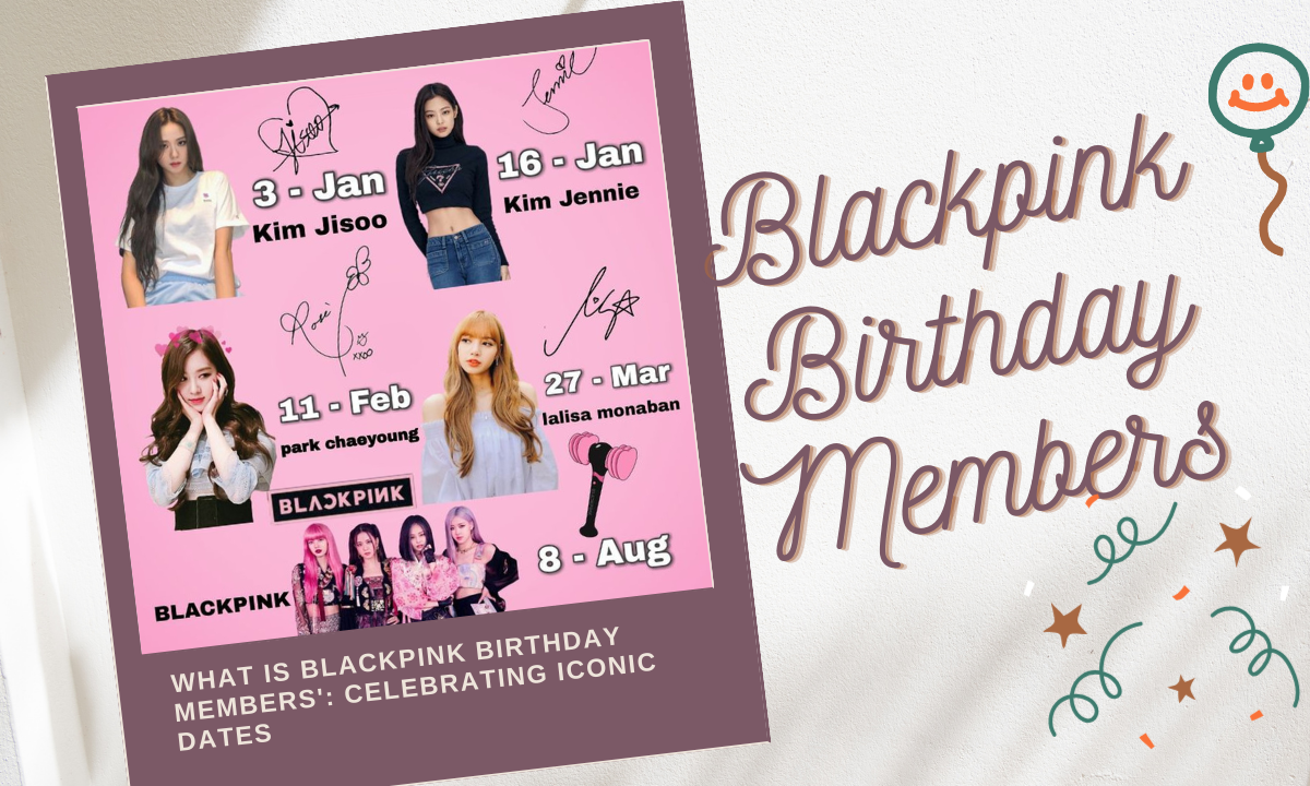 What is Blackpink Birthday Members': Celebrating Iconic Dates