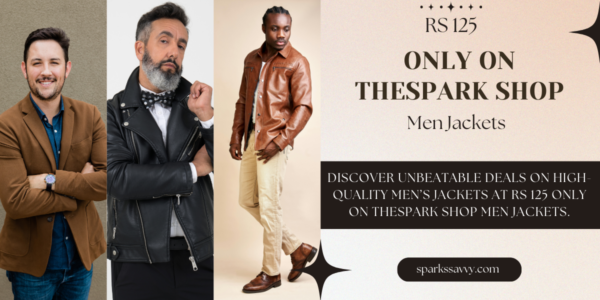 Rs 125 Only on TheSpark Shop Men Jackets