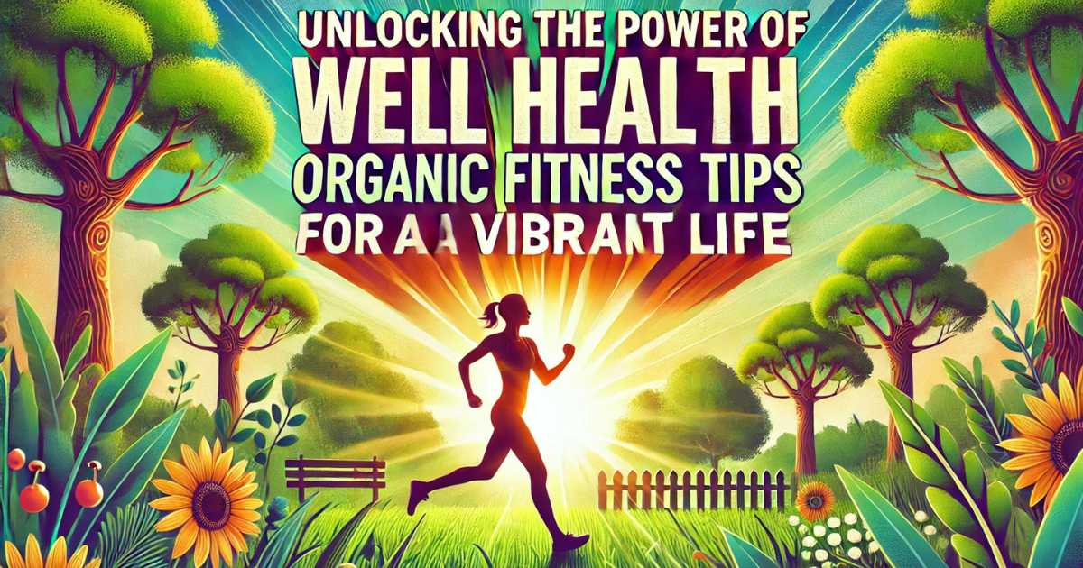 Unlocking the Power of Well Health Organic Fitness Tips for a Vibrant Life